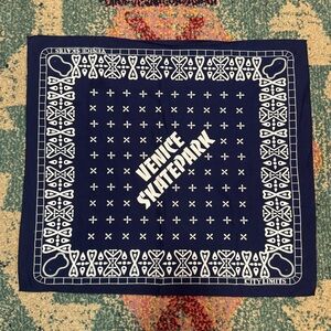 Venice Skatepark Blue Bandana